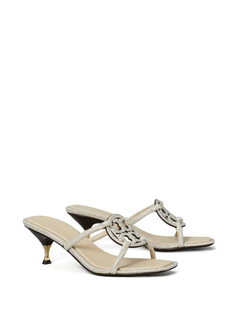 Tory Burch Tory Burch Pave Geo Bombe Miller Low Heel Sandal Shoes 2