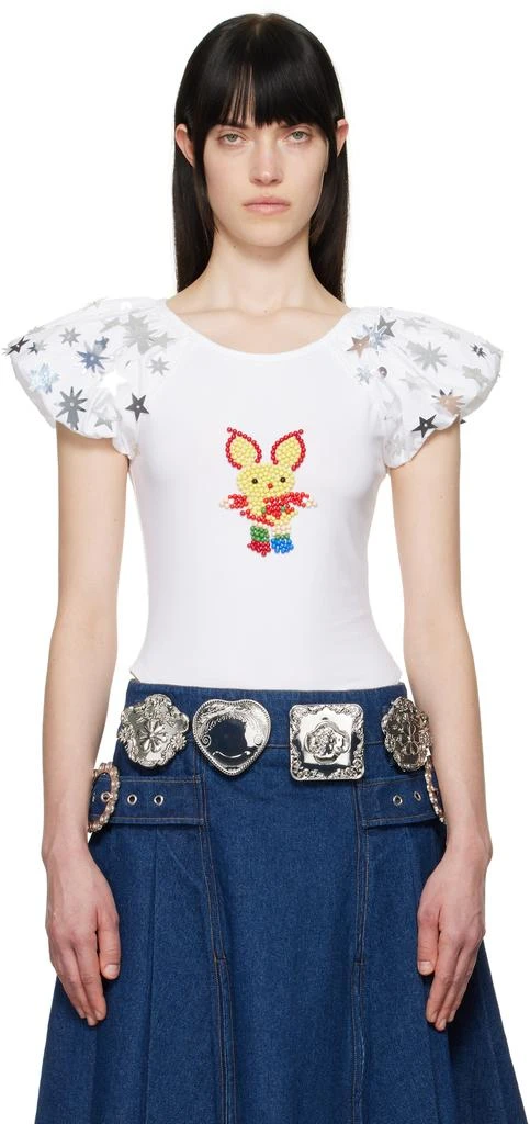 CHOPOVA LOWENA White Angelica T-shirt 1