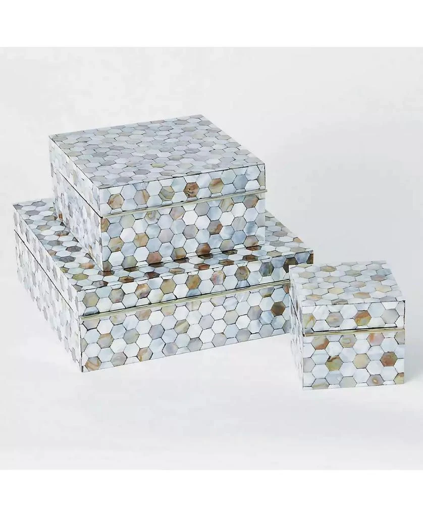 Global Views Mother of Pearl Box Medium 4