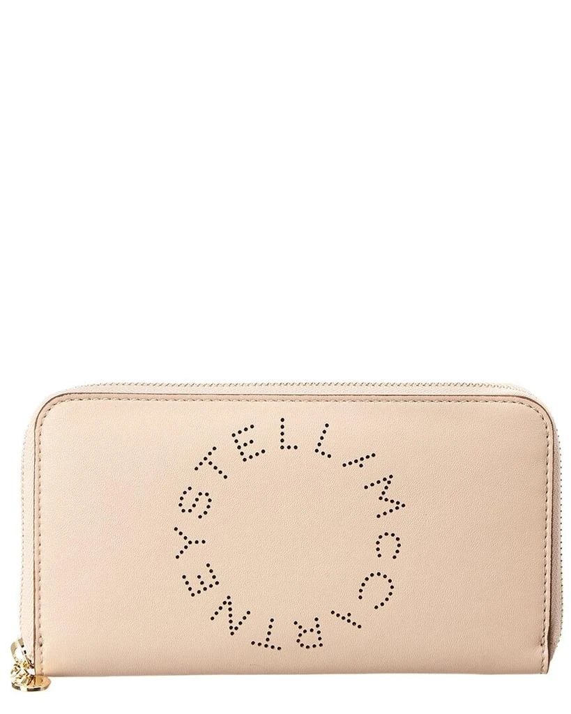 Stella McCartney Perforated Logo Zip Around Wallet 1