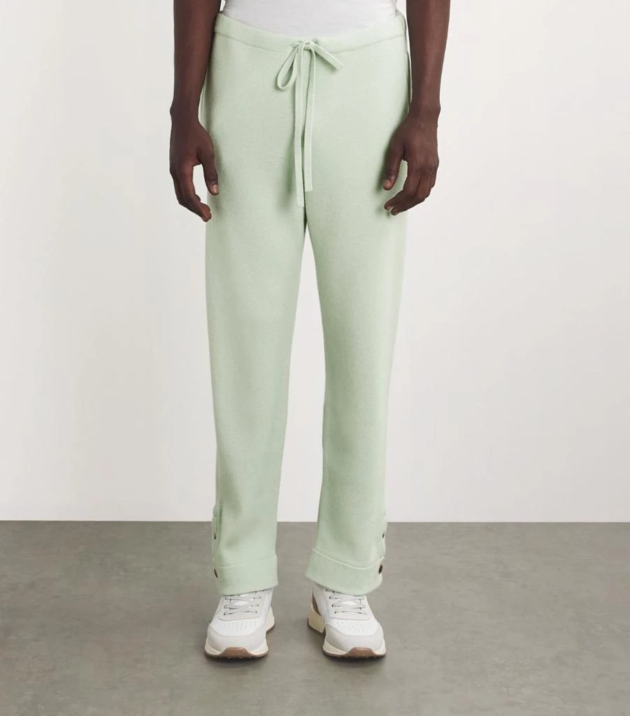 GOD'S TRUE CASHMERE Unisex Cashmere and Tiger's Eye Straight Sweatpants 3