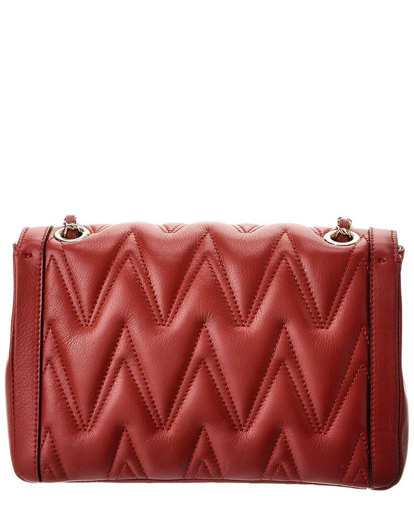 Mario Valentino Auror Diamond Leather Shoulder Bag 2