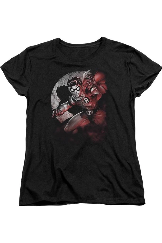 Gildan Batman Robin Spotlight Short Sleeve Womens Tee / T-Shirt 1