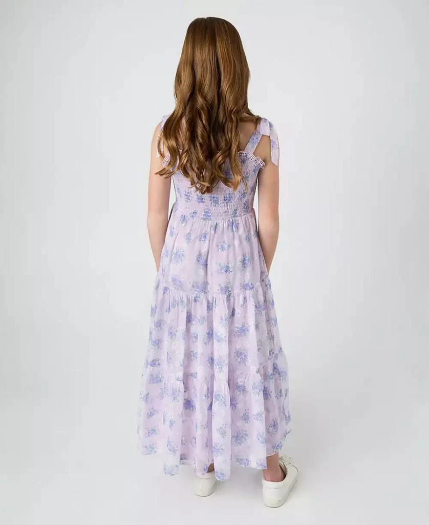 Rare Editions Big Girls Floral Burnout Maxi Dress 3