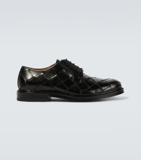 Bottega Veneta Bottega Veneta Strut Grid lace-up shoes