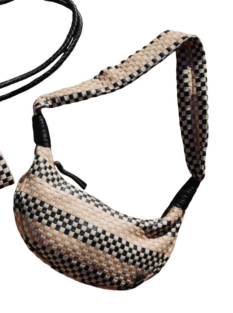 Cleobella Women's Dylan Woven Handbag In Black Multi