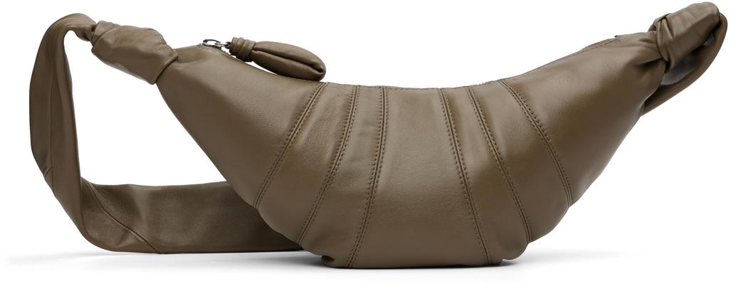 Lemaire Khaki Small Croissant Bag