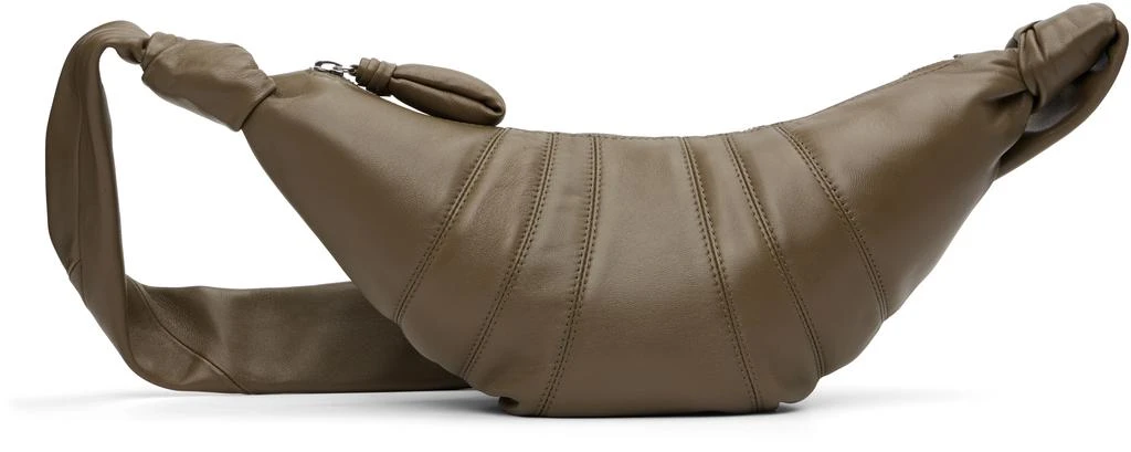 Lemaire Khaki Small Croissant Bag 1