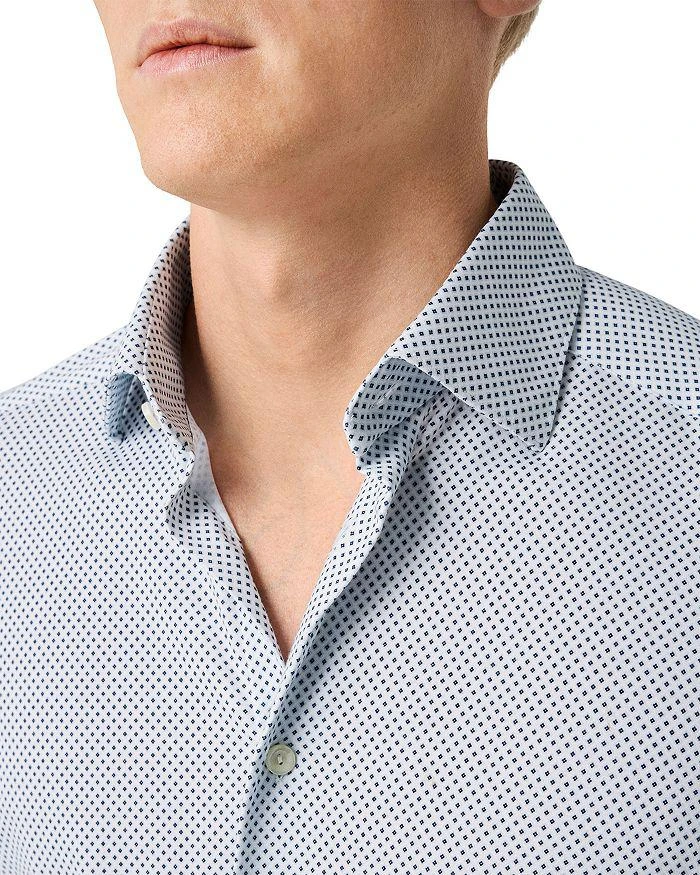 Eton Slim Fit Button-Front 4Flex Shirt 3
