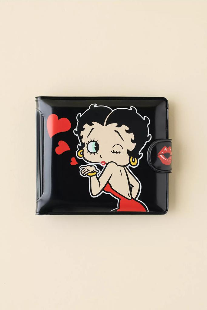 Whatever! Makes You Happy Whatever! Makes You Happy Betty Boop Padded Vinyl Snap Wallet