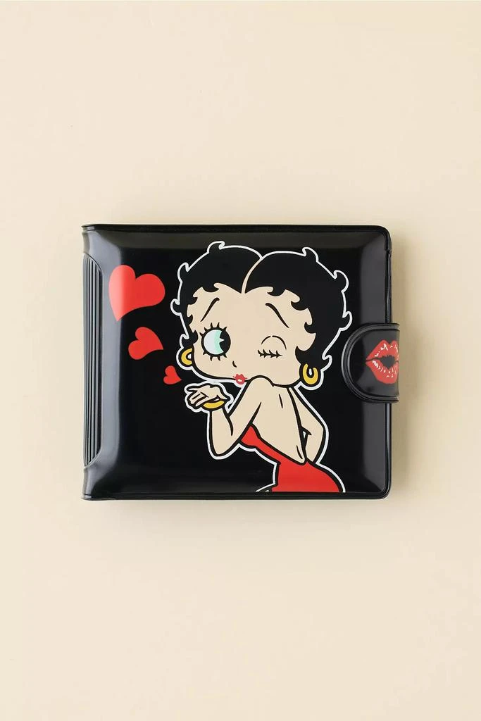 Whatever! Makes You Happy Whatever! Makes You Happy Betty Boop Padded Vinyl Snap Wallet 1