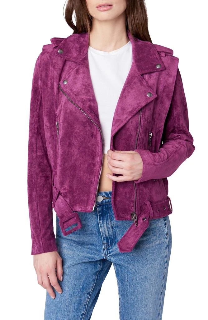 Blank NYC Faux Suede Moto Jacket 1