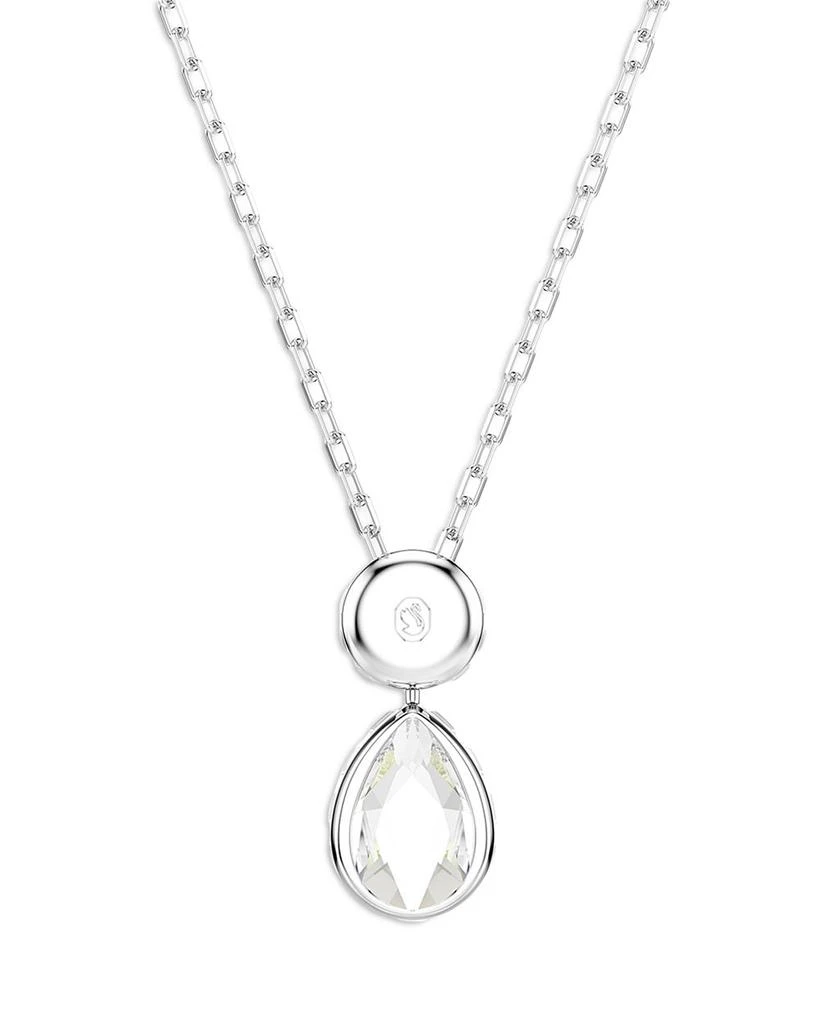 Swarovski Chroma Crystal Reversible Pendant Necklace, 14.87-17.75" 6