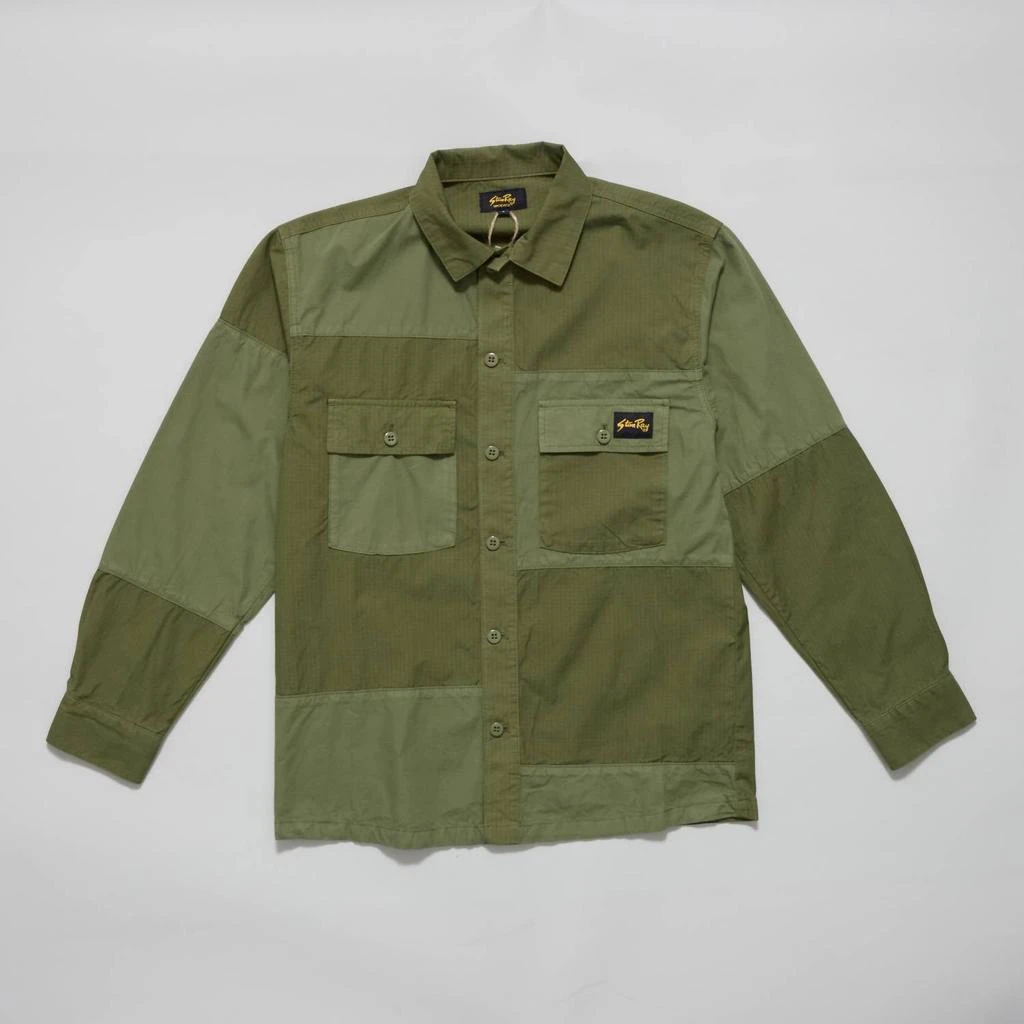 Stan Ray Cpo Shirt In Olive Ripstop/poplin 3