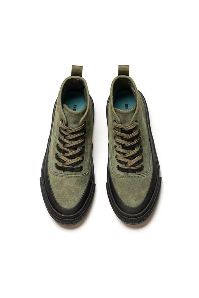 SeaVees Men's Mariners Boot In Burnt Olive 3