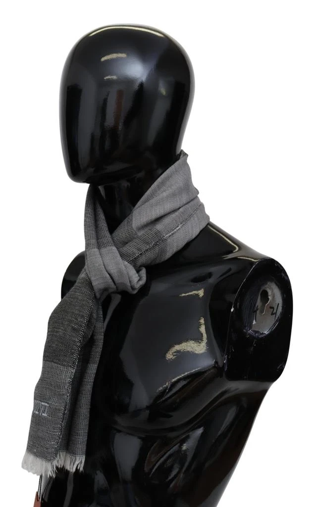 Missoni Striped Wool Unisex Neck Wrap Fringes Men
s Scarf 2