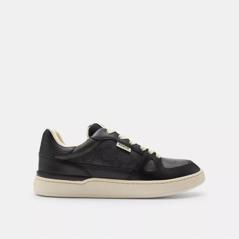 undefined Clip Court Low Top Sneaker In Signature Canvas