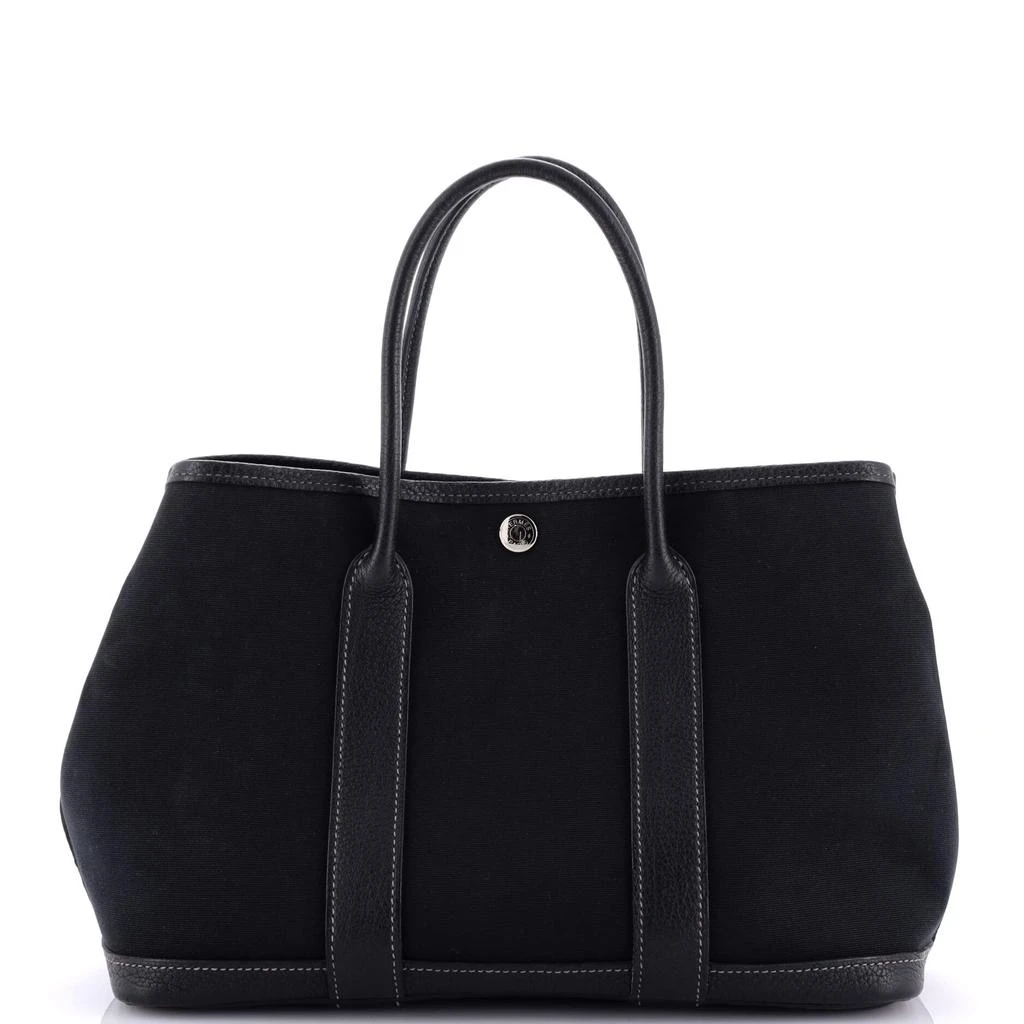Hermes Garden Party Tote Toile and Leather 30 1