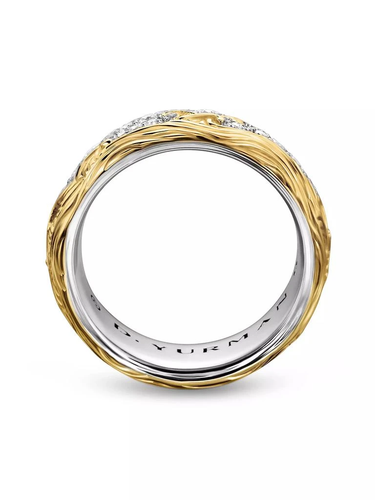 David Yurman Waves Band Ring in Sterling Silver 4
