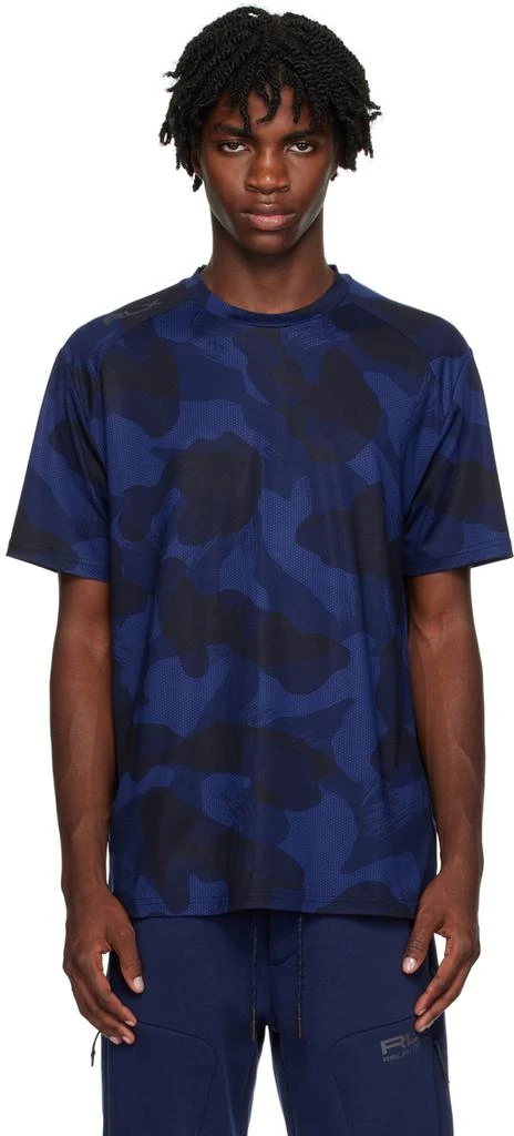Ralph Lauren Navy Bonded T-Shirt 1