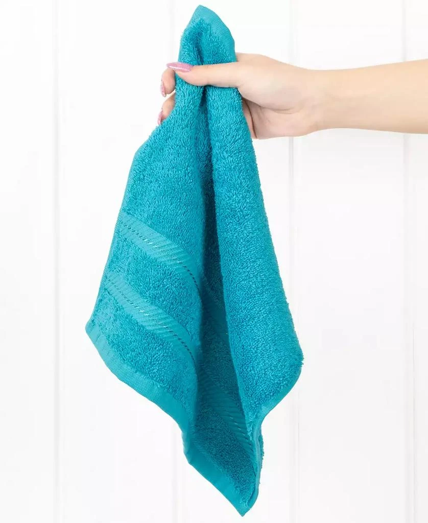 American Soft Linen Edison Luxury 100% Turkish Cotton 4-Piece Washcloth Set 2