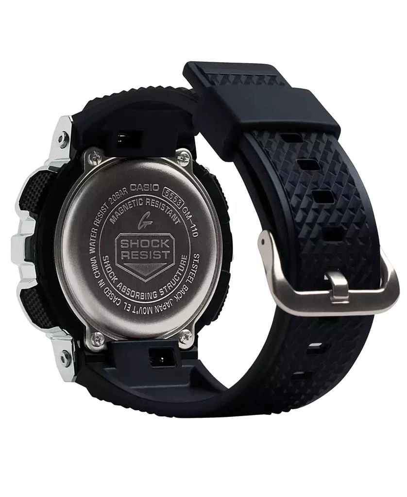 G-Shock Men's Analog-Digital Black Resin Strap 52mm, GM110-1A 3