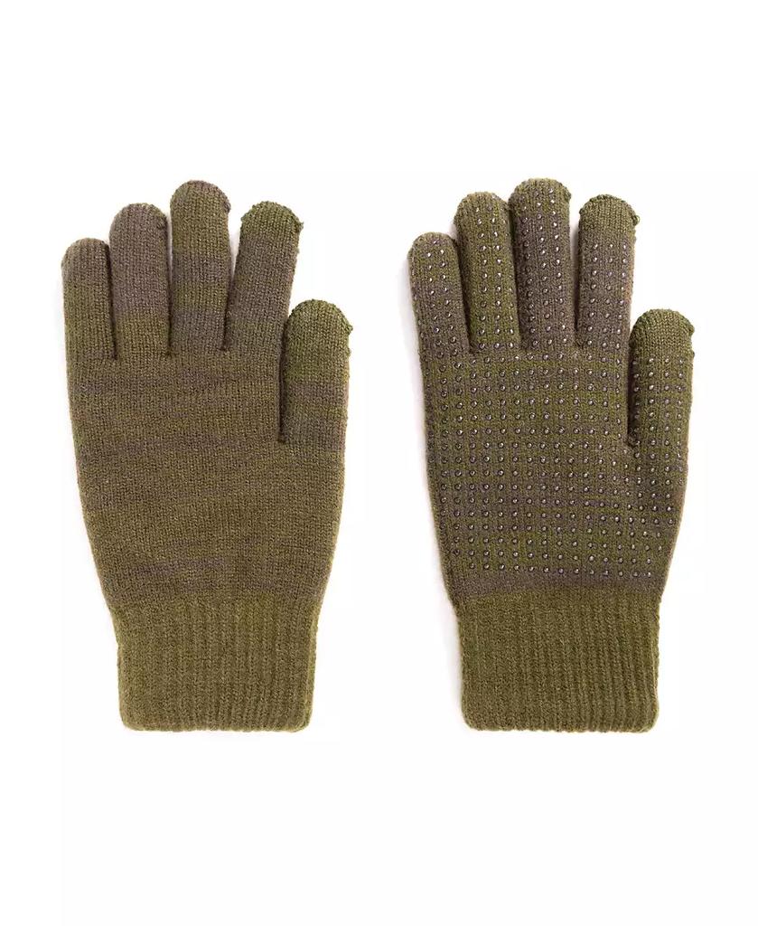 MUK LUKS Men's Unisex Heat Retainer Gloves, Blaze, One Size