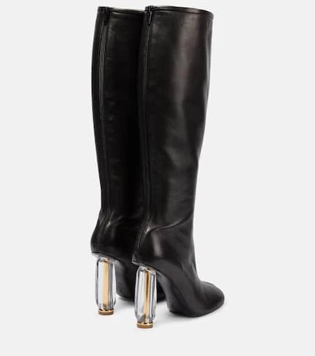 Dries Van Noten Leather knee-high boots 3