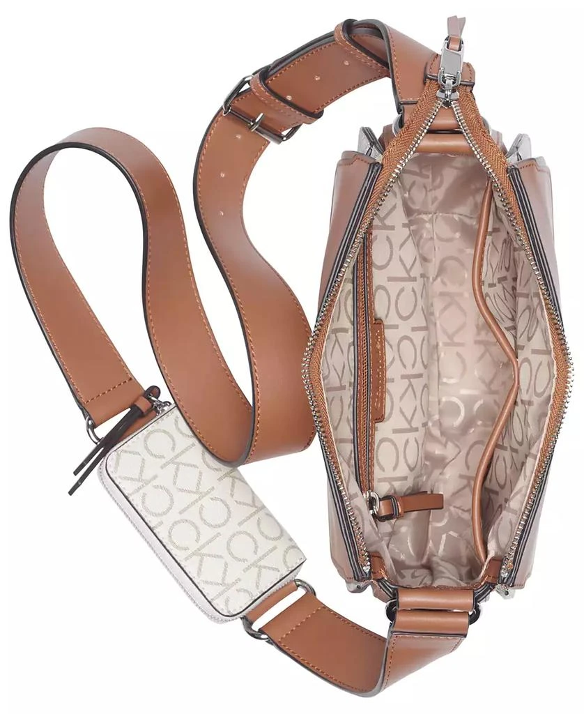 Calvin Klein Bella Signature Adjustable Crossbody 4