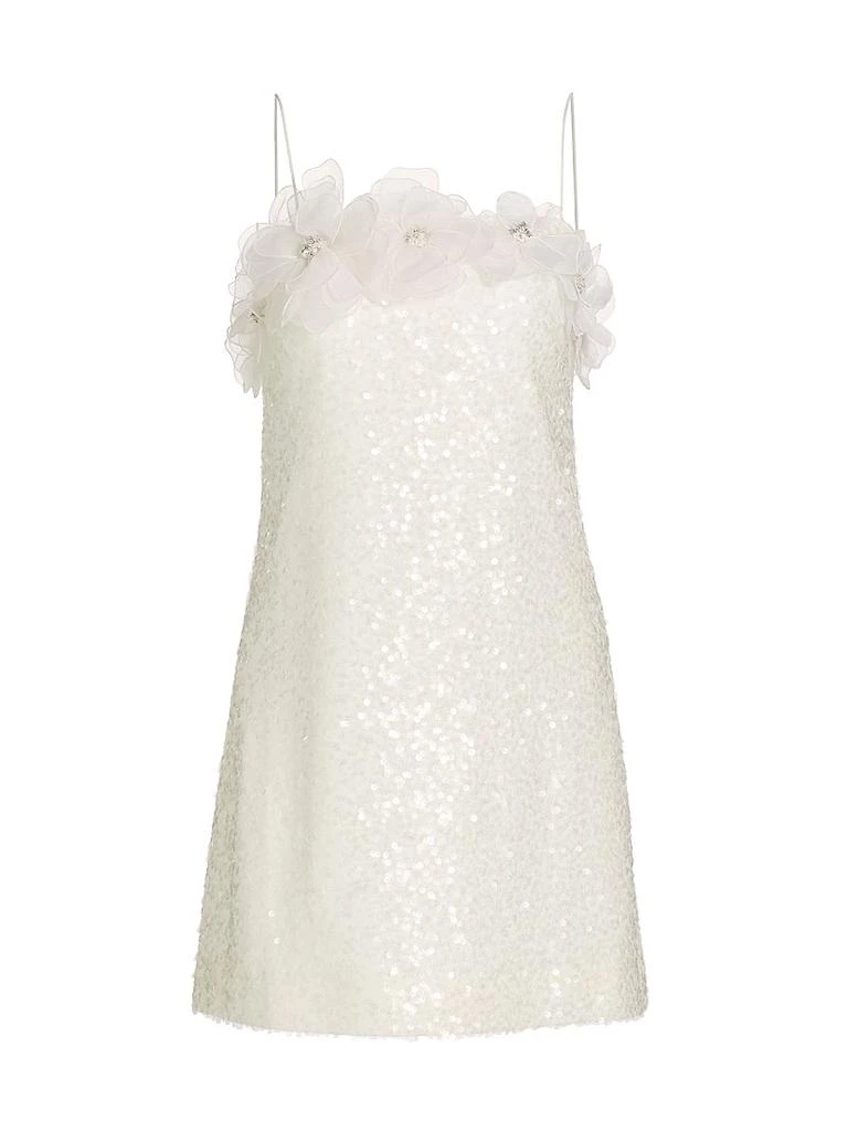 Dasha Sequined & Appliqu Minidress  On Sale Now with Up to 40% Off |  Discover Exclusive Deals & Savings at BeyondStyle  Authentic Sachin & Babi  mini-length|women's|squareneck|sleeveless|solid|Women's|sequin|aapi-owned  or founded|dresses|shift ...