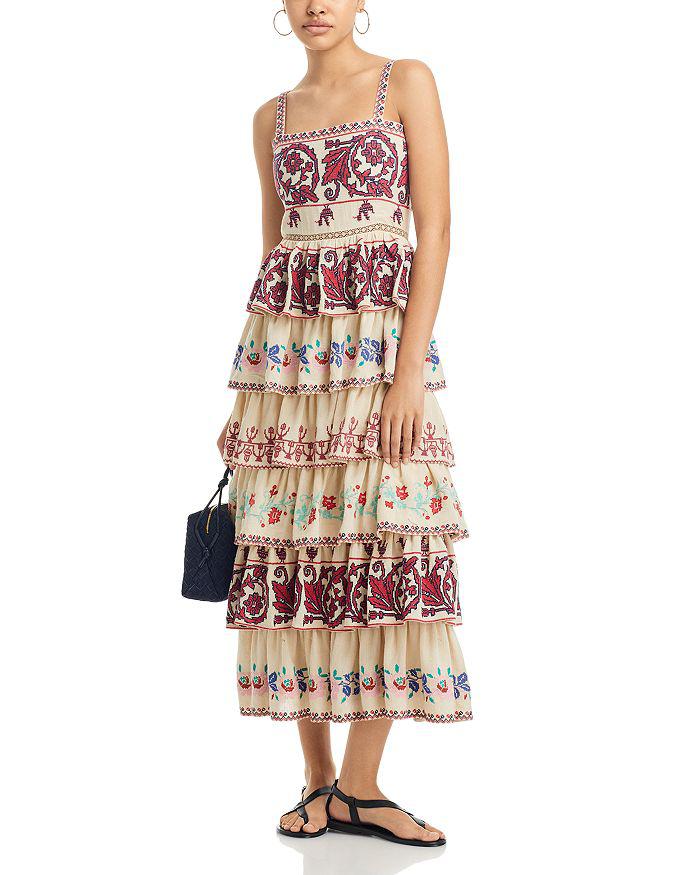 Sea New York Ramona Embroidered Dress