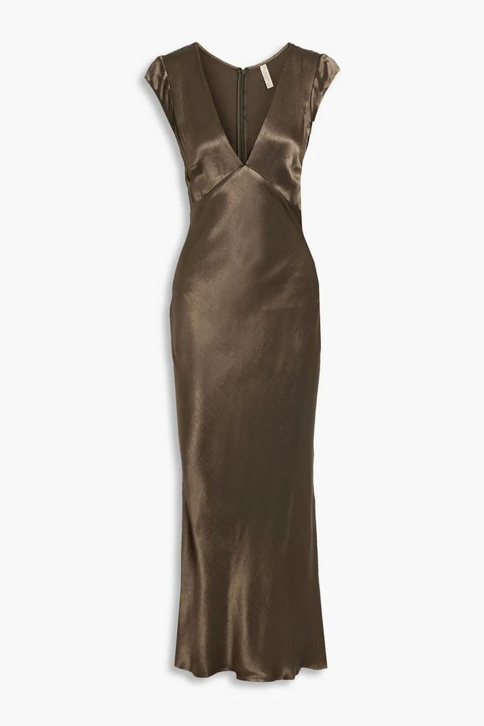 Bec & Bridge Indi satin maxi dress 1