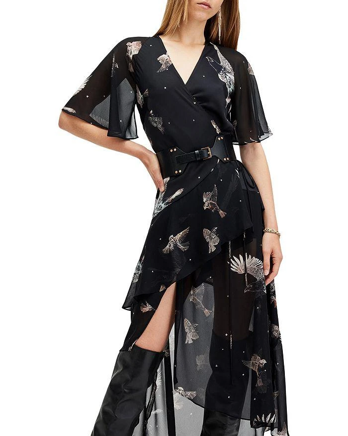 ALL SAINTS Alana Wrap Dress 5