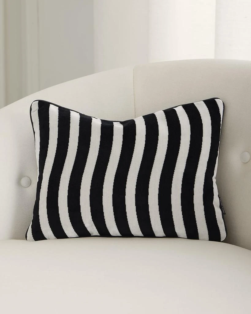 Christian Lacroix Roubine Velvet Pillow, 12" x 16" 1