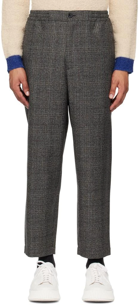 BARENA Gray Ameo Granato Trousers 1