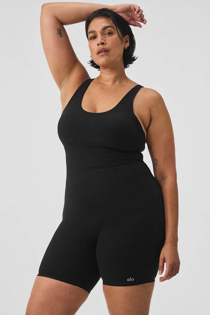 Alo Alosoft Center Stage Onesie - Black 7