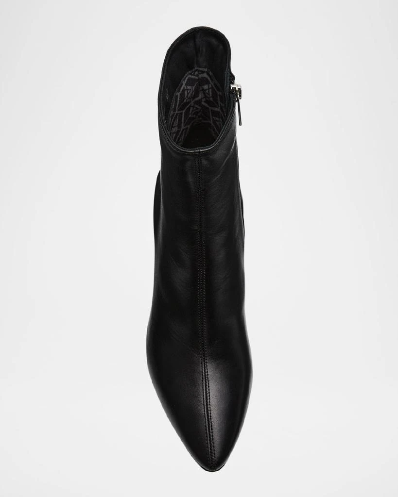 Aquatalia Pauletta Leather Wedge Booties 6