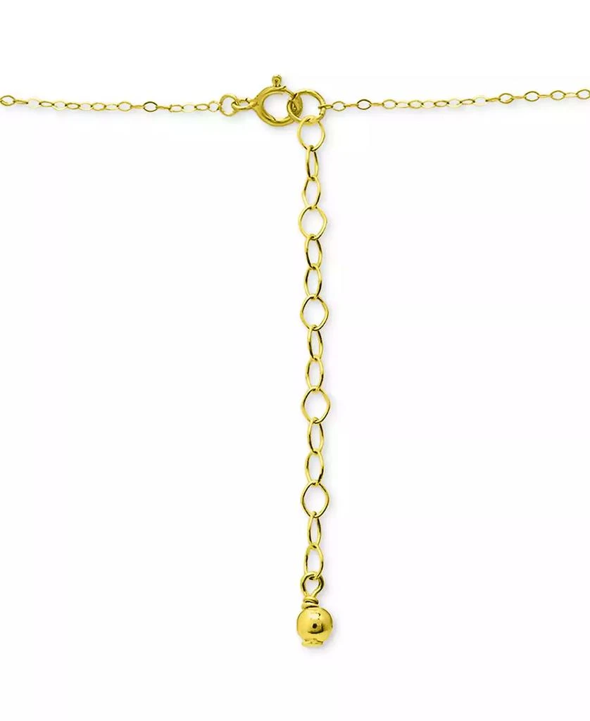 Giani Bernini Cubic Zirconia Hope Angel Pendant Necklace in 18k Gold-Plated Sterling Silver, 16" + 2" extender, Created for Macy's (Also available in Sterling Silver) 5