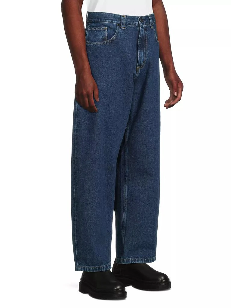 Carhartt WIP Brandon Straight Mid-Rise Jeans 4