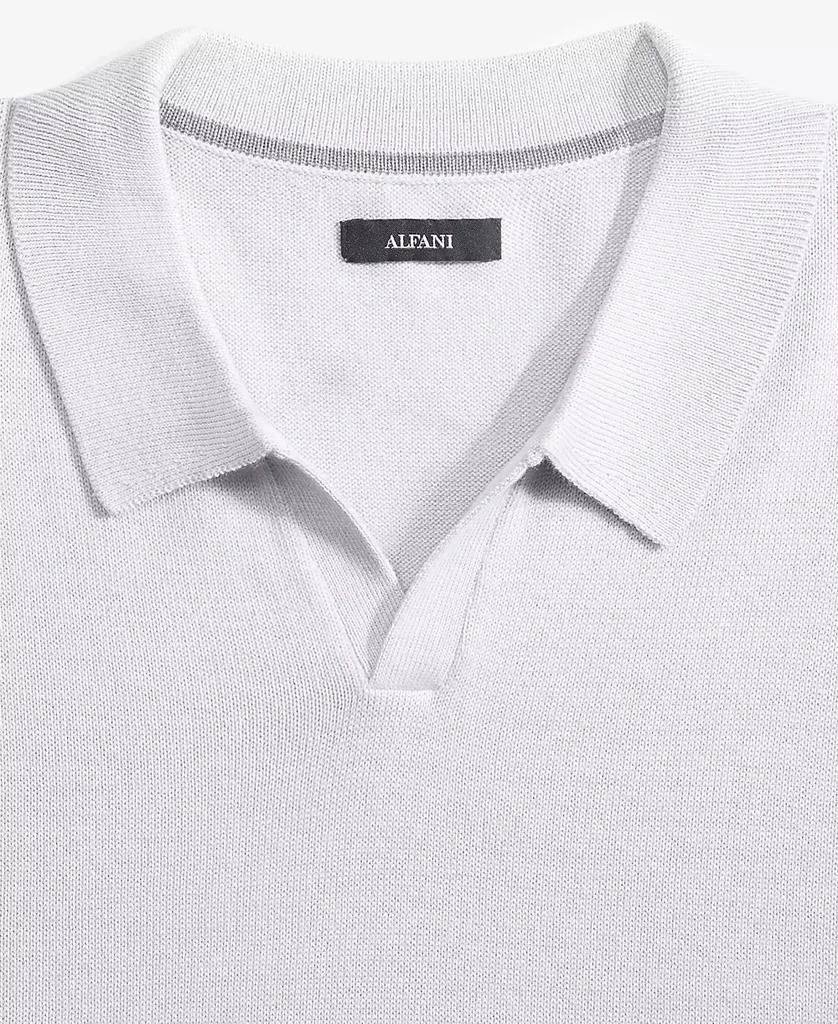 Alfani Men's Long-Sleeve Johnny Collar Merino Sweater, Created for Macy's 3