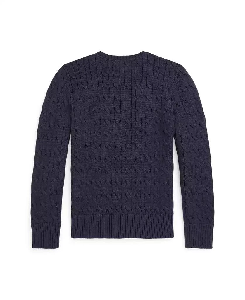 Polo Ralph Lauren Big Boys Cable- Knit Crewneck Sweater 2