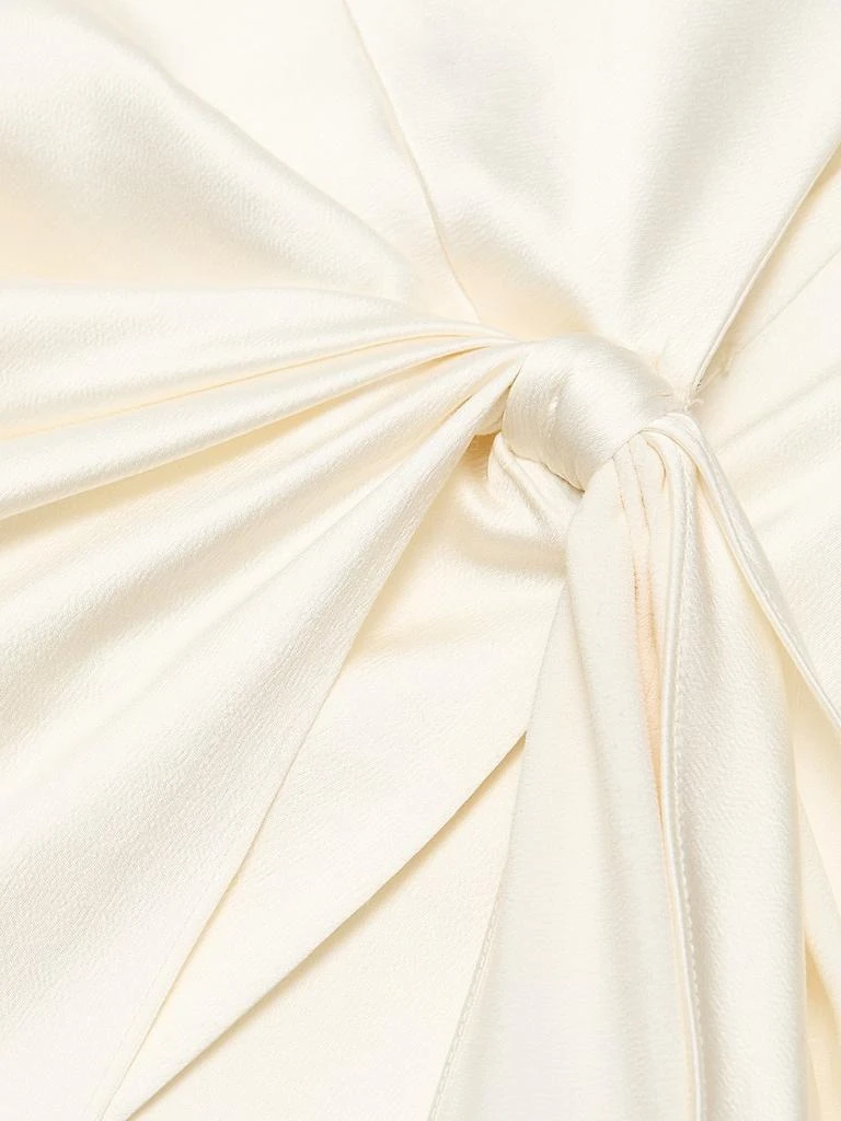 Cinq à Sept Irma Draped Satin Minidress 7