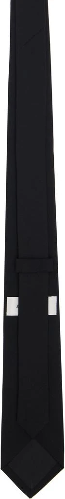 Ernest W. Baker Black Heart Embroidered Tie 2