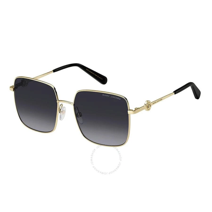 Marc Jacobs Polarized Grey Gradient Square Ladies Sunglasses MARC 654/S 0J5G/WJ 58 1