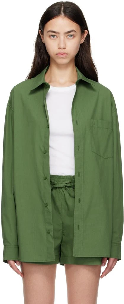 Matteau Green Relaxed Shirt 1