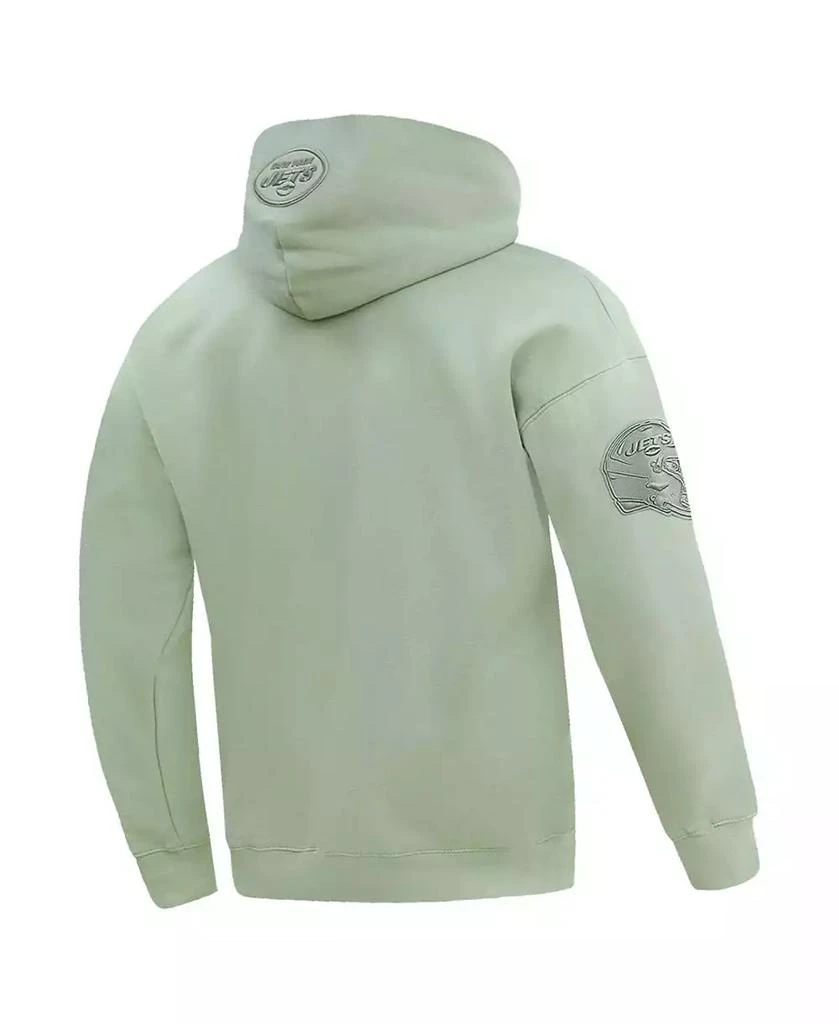 Pro Standard Men's Ahmad Sauce Gardner Light Green New York Jets Player Name and Number Pullover Hoodie 3