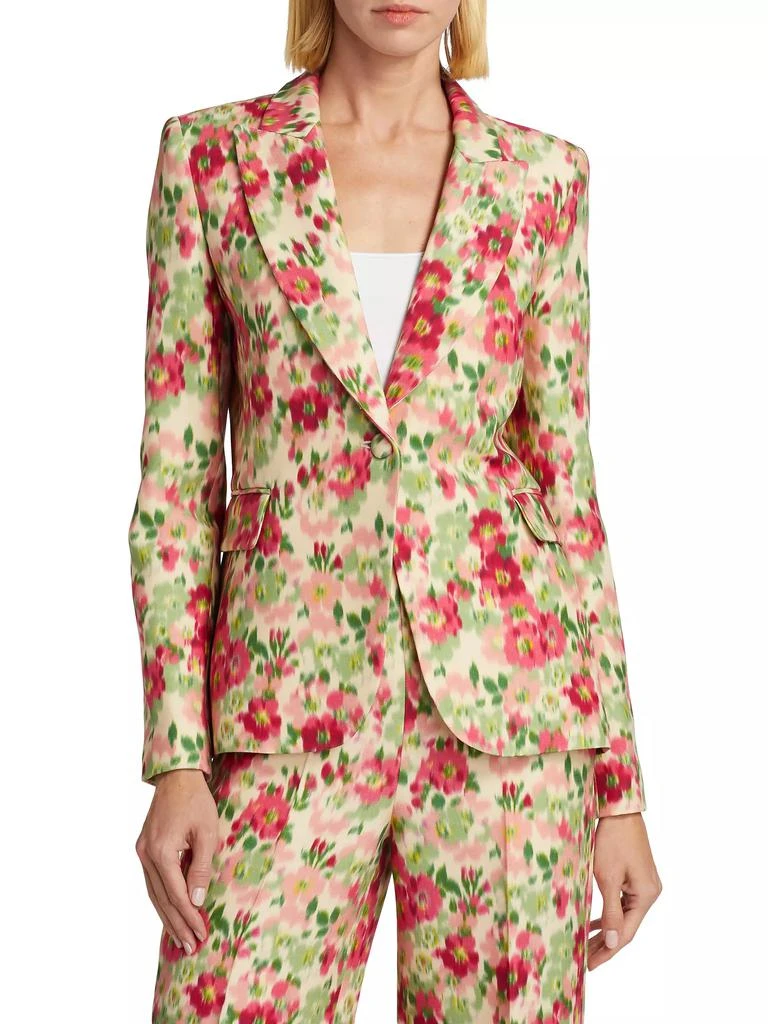 Adam Lippes Floral Single-Breasted Blazer 3