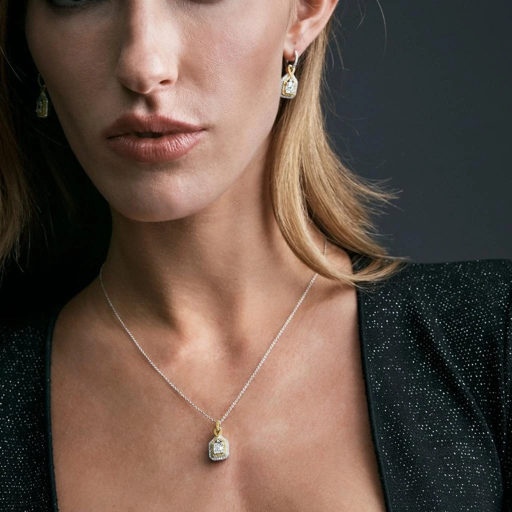 Gregg Ruth Gregg Ruth 14K White 
Yellow Gold Diamond Pendant Necklace 47285-copy 2