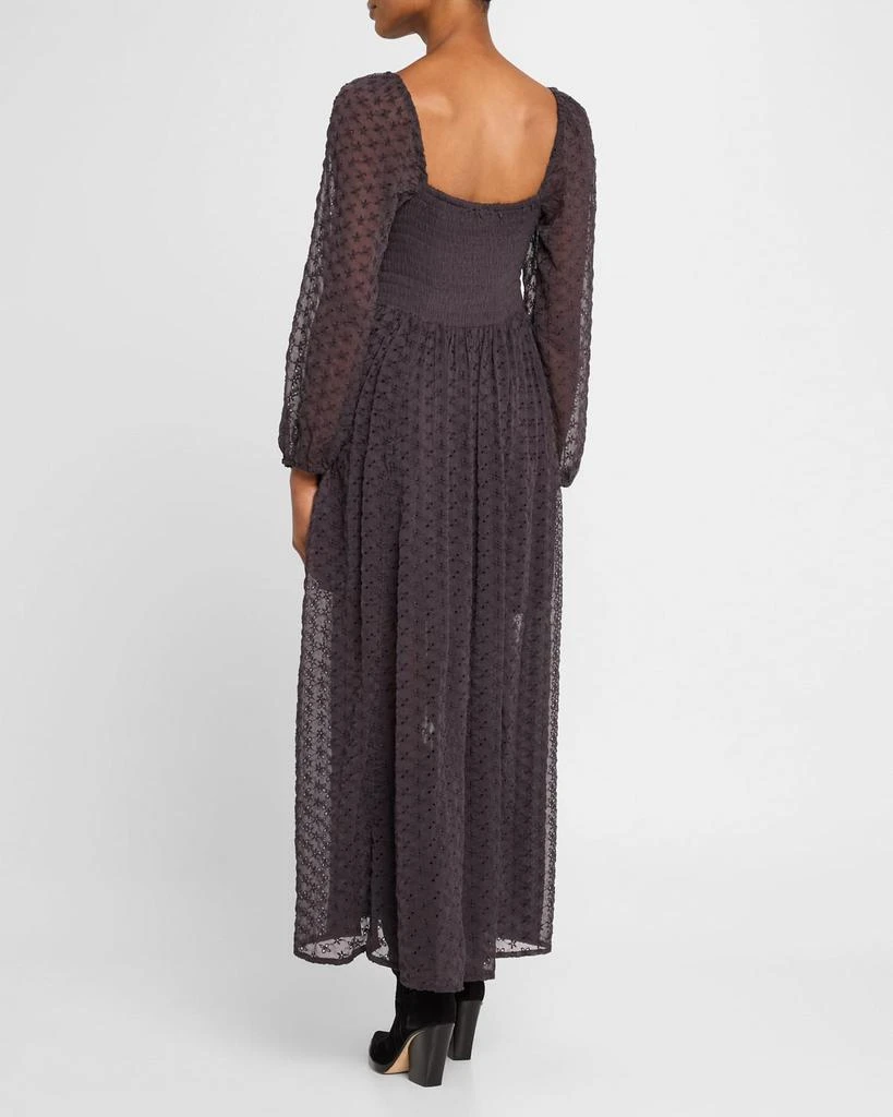 Free People Malina Eyelet Embroidered Maxi Dress 3