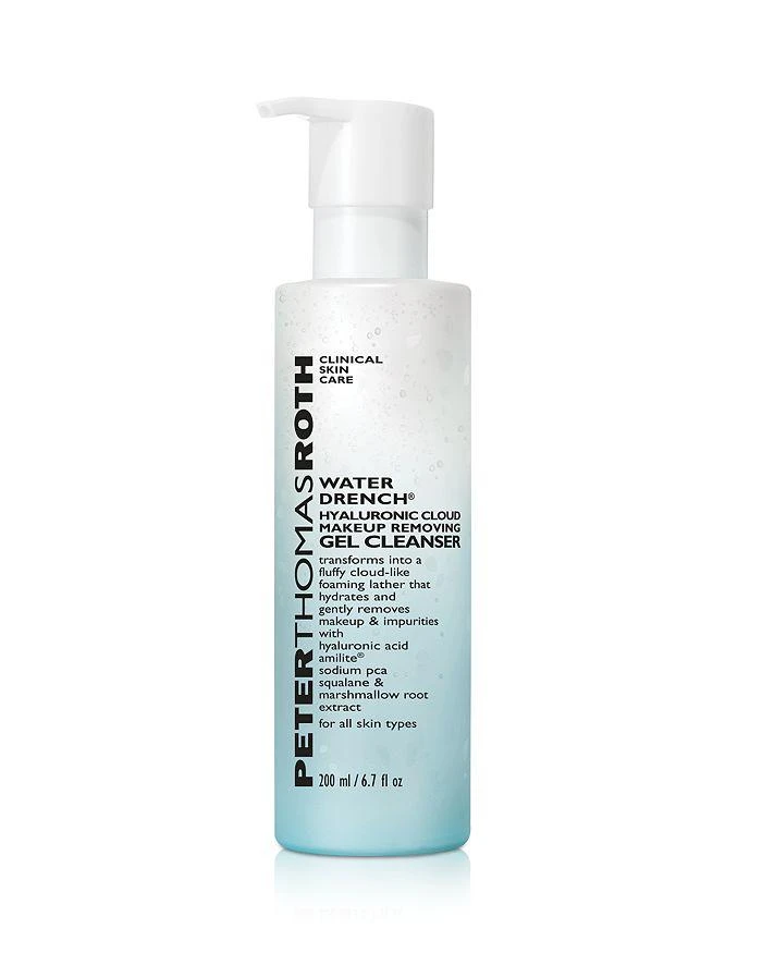 Peter Thomas Roth Water Drench® Hyaluronic Cloud Makeup Removing Gel Cleanser 6.7 oz.